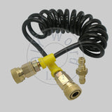 9000PSI High Pressure Screw Fill Hydraulic Refueling Hose Airforce PCP Paintball MYOT